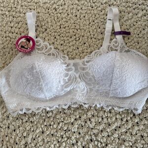 Bali White Lace Comfort Bra